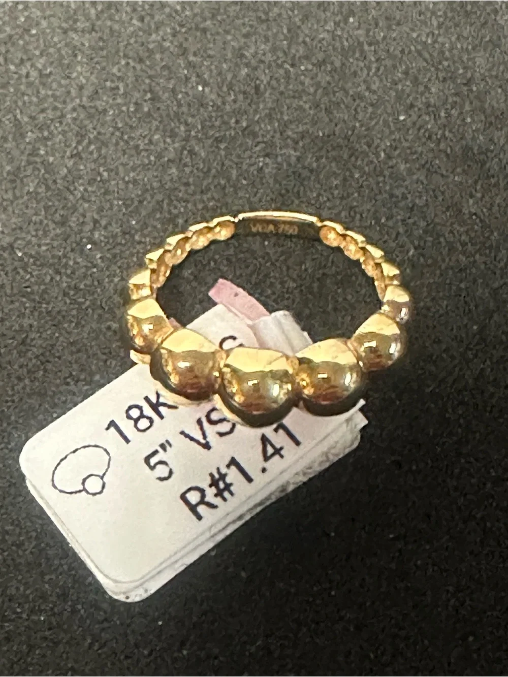 18K Saudi Gold Size 8